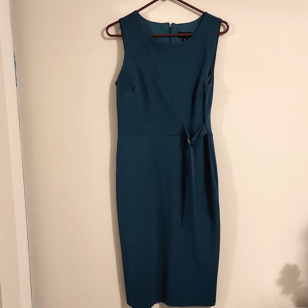 ENFOCUS STUDIO Teal Pencil Dress Size 10